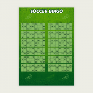 Soccer UK Bingo cards 90 Ball Soccer 90 Ball UK Bingo Cards Printable | 100 Unique Tickets | 50-Page PDF | 2 Cards Per A4 Page | Instant DownloadSoccer 90 Ball UK Bingo Cards Printable | 100 Unique Tickets | 50-Page PDF | 2 Cards Per A4 Page | Instant Download