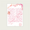 VALENTINE BINGO CARDS SET II A Valentine II 90 Ball UK Bingo Cards Printable | 50-Page PDF | 2 Cards Per A4 Page | Instant Download