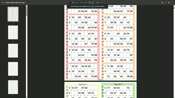Printable UK 1–90 bingo cards with 100 cards in one PDF. Get 50 pages with 2 cards per page, perfect for parties, fundraisers, classrooms and bingo nights.